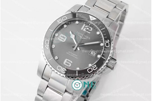 Longines - HydroConquest Mens SS/SS Gray ZF Asia 2824