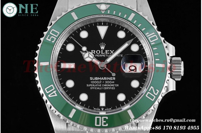 Rolex – Submariner 126610LV 41mm 904L SS/SS Blk VSF VS3235