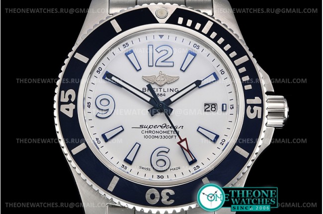 Breitling - Superocean 44mm SS/SS White TF Asia 2824