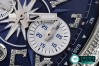 Franck Muller - Vanguard Chronograph 44mm Diams SS/LE/RU Blue Asia 7750