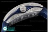 Franck Muller - Vanguard Mens Yachting Diam V45 SS/NY/RU Blue ZF MY9015