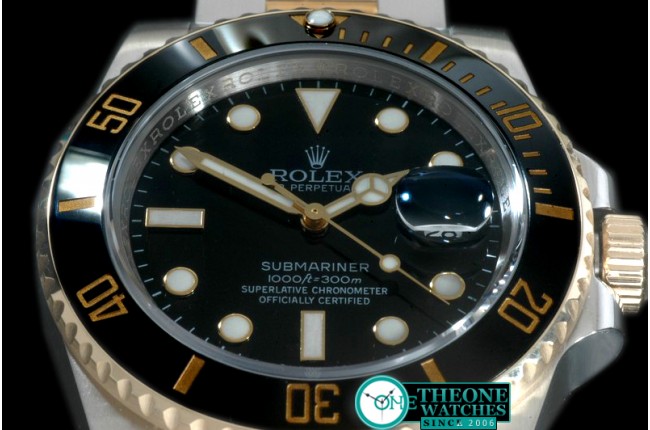 Rolex - Submariner 116610 Black TT Sub A-2836
